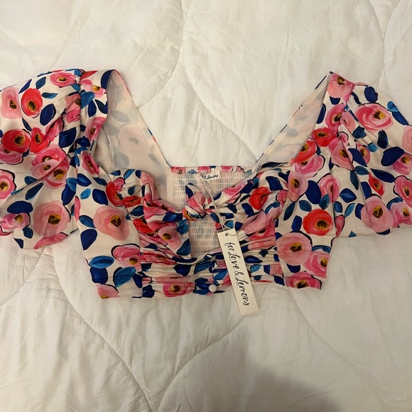 FOR LOVE AND LEMONS CROP TOP - Picture 4 of 6